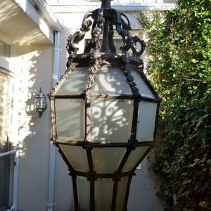Bronze Port Cochere Lantern