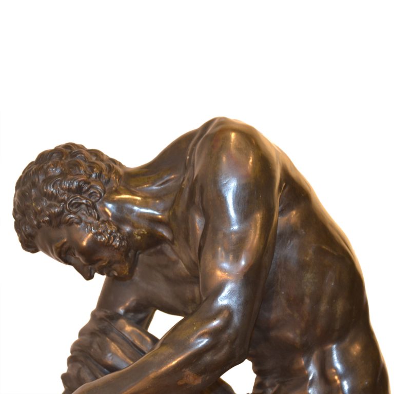 The Wrestler Milo of Croton - Three Centuries Shop - Antiques
