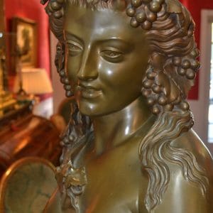 Bust of Bacchante