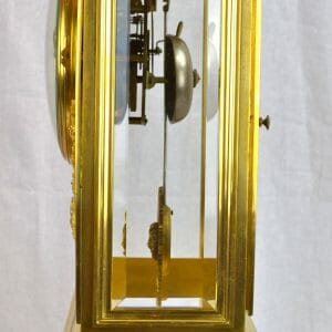 Louis XVI Style Gilt Bronze Regulator Clock
