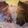 Alpine scene by Pelletier