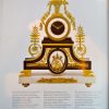 Marble and Gilt Bronze Clock After Deverberie