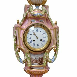 Meissen Porcelain Cartel Clock
