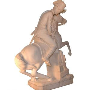 Napoleon on Horseback after Jacques Louis David