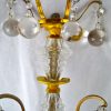 Louis XVI Style Crystal and Gilt Bronze Sconces