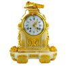 Louis XVI Style Ormolu and Onyx Clock