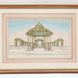 Versailles Garden Pavilion Engravings