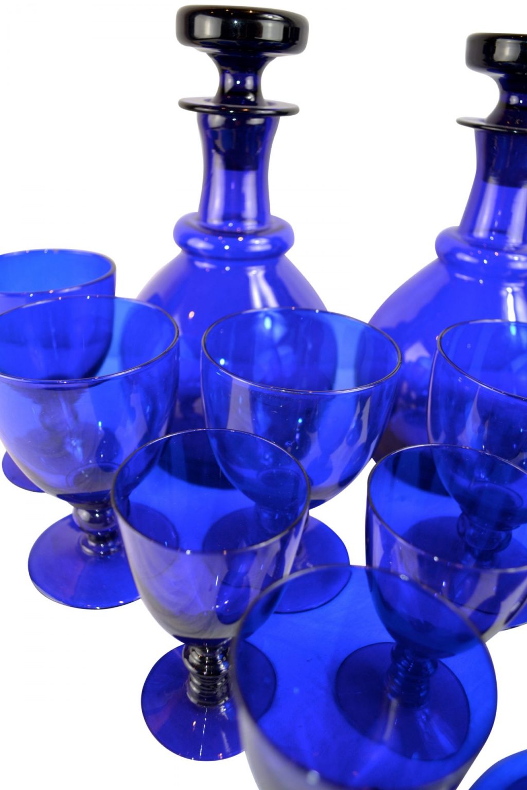 Bristol Glass Liquor Decanter Set Three Centuries Shop Antiques