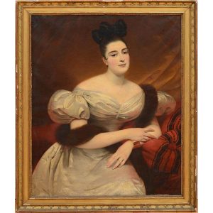 Edouard Louis Dubufe Portrait of an Aristocratic Lady