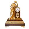 French Empire Clock Allegory to Clio