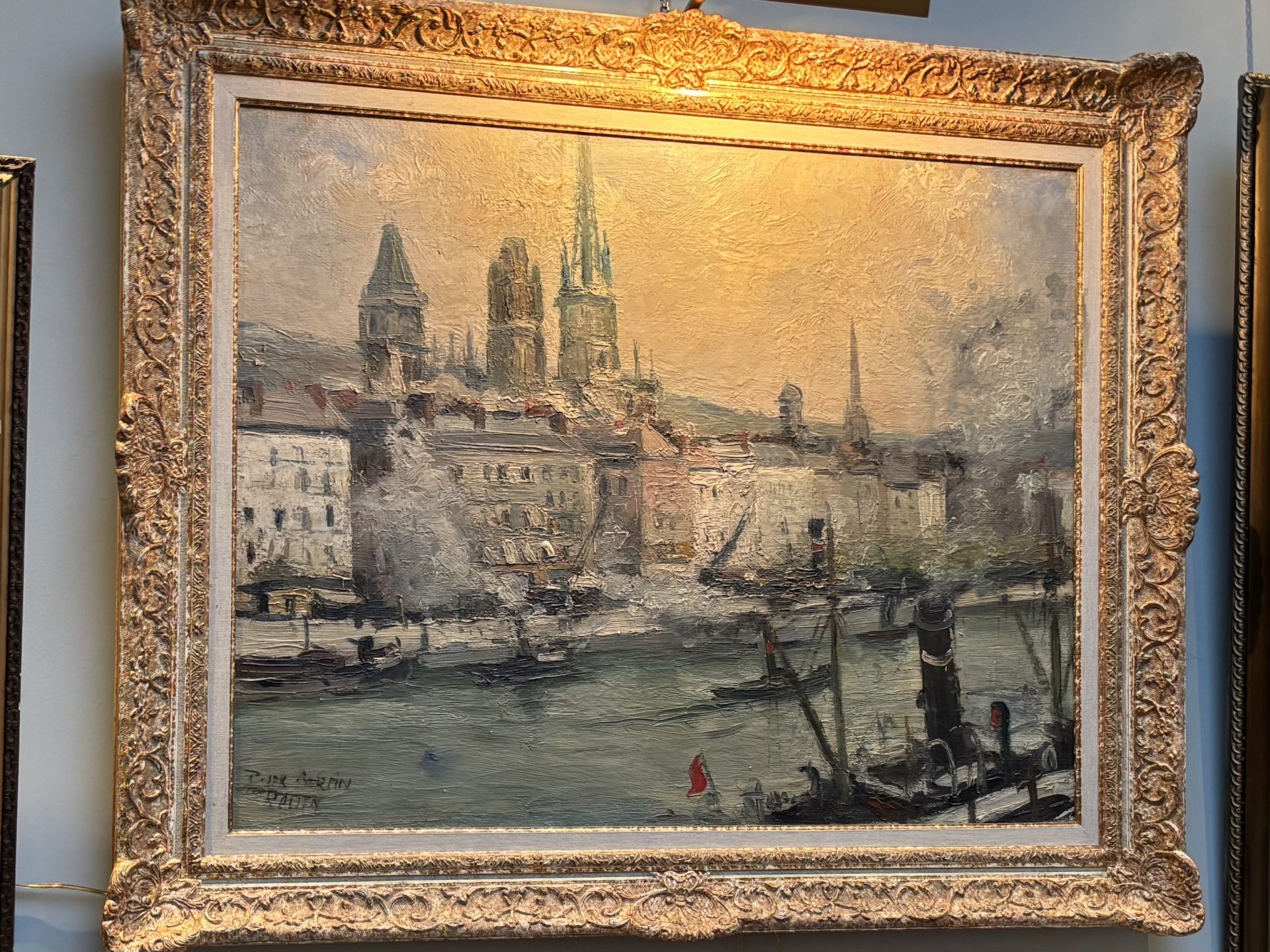 "La Seine a Rouen" by Roger Bertin - Image 25