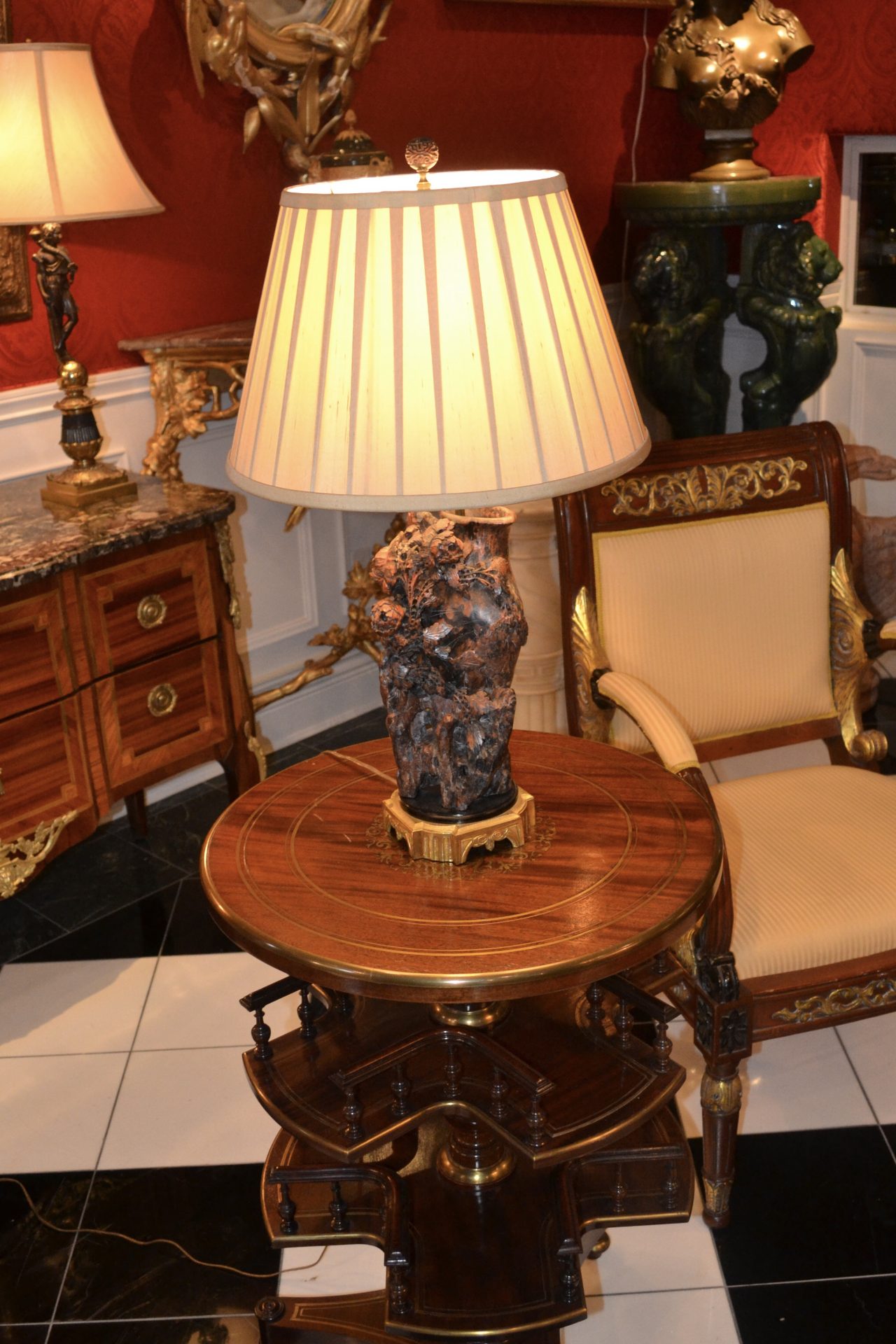 19thC Regency Style Book/Carousel Table - Image 13