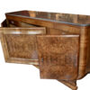 French Art Deco Burl Walnut Buffet /Sideboard - Image 7