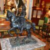 Grand Tour Bronze of the Equestrian Statue of Colleoni After Verrocchio - Image 6