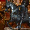 Grand Tour Bronze of the Equestrian Statue of Colleoni After Verrocchio - Image 5
