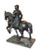 Grand Tour Bronze of the Equestrian Statue of Colleoni After Verrocchio - Image 2