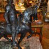 Grand Tour Bronze of the Equestrian Statue of Colleoni After Verrocchio - Image 9
