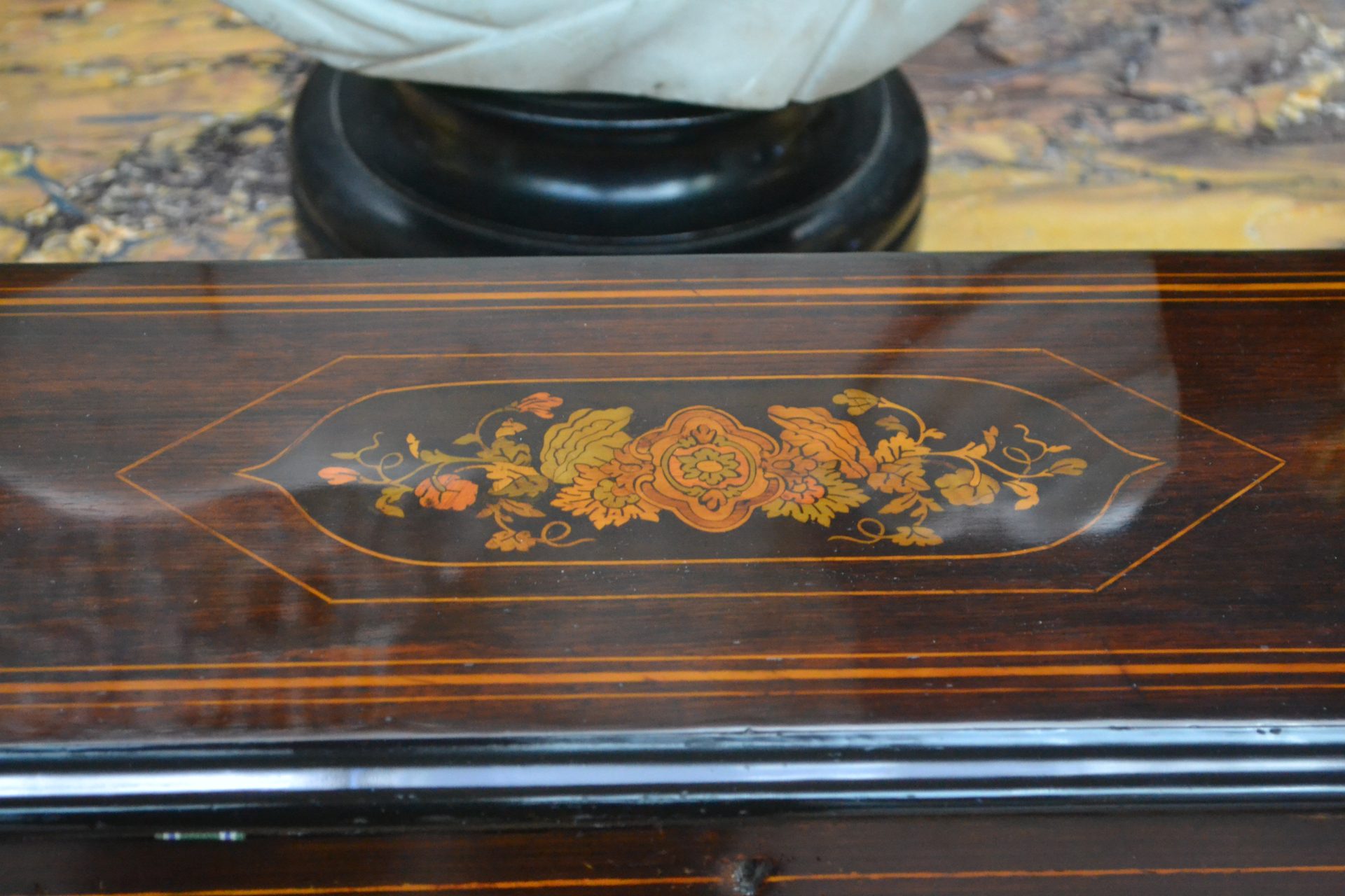 A fully restored and working late 19 Century Swiss cylinder music box - Image 6