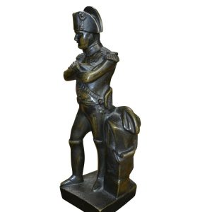 A Patinated Bronze Sculpture of Napoleon after Guillemin
